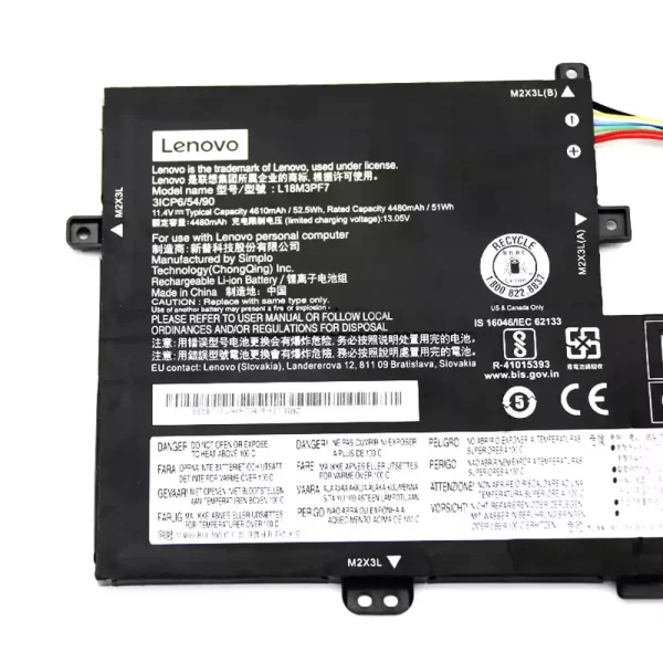 Batterie pour ordinateur portable Lenovo Xiaoxin 14 15 2019 – Image 3