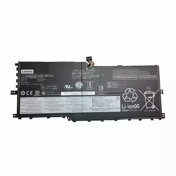 Batterie pour ordinateur portable Lenovo ThinkPad X1 yoga 2018 3RD