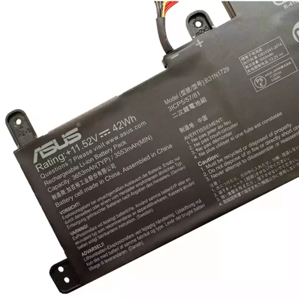 Batterie pour ordinateur portable ASUS B31N1729 – Image 3