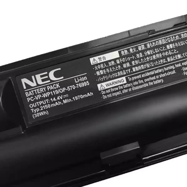 Batterie pour ordinateur portable NEC PC-VP-WP119,OP-570-76995 – Image 3