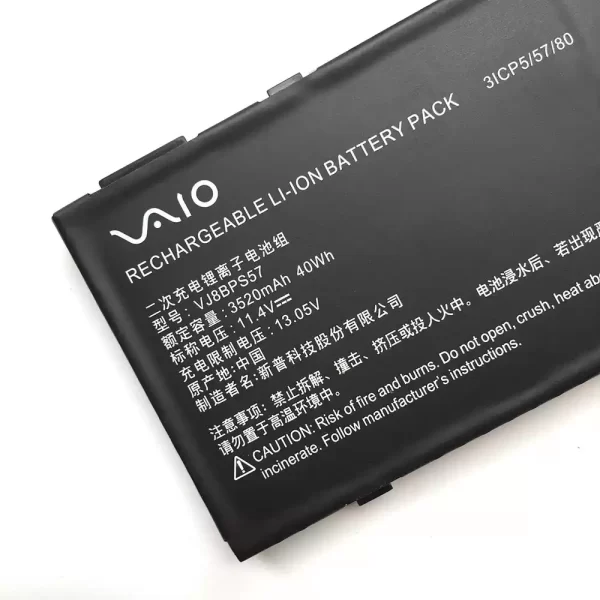 Batterie pour ordinateur portable VAIO VJ8BPS57,31CP5/57/80 – Image 3