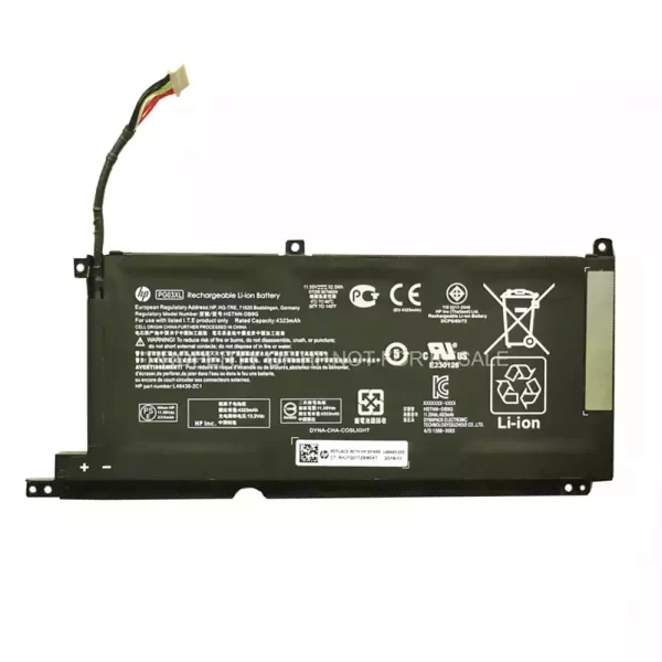 Batterie pour ordinateur portable HP Pavilion Gaming 15-DK,15-DK0000NJ,15-dk0020TX, 15-dk0125TX