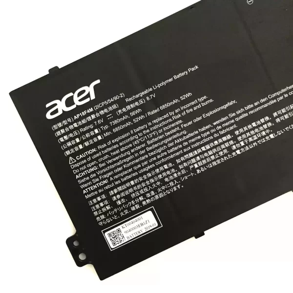 Batterie pour ordinateur portable Acer AP18F4M – Image 3