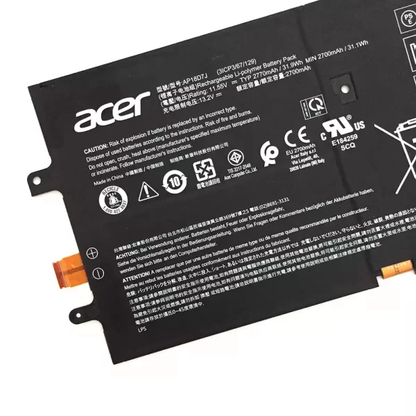 Batterie pour ordinateur portable Acer AP18D7J – Image 3