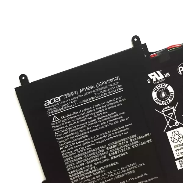 Batterie pour ordinateur portable ACER AP15B8K – Image 3