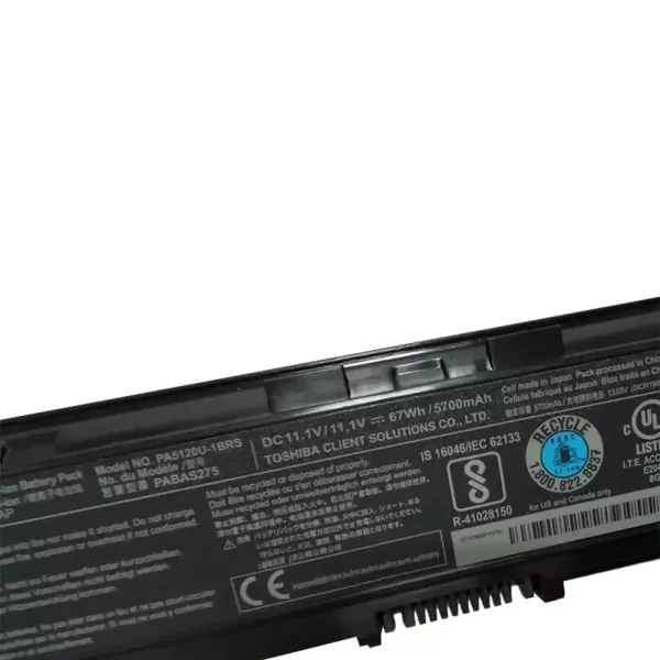 Batterie pour ordinateur portable TOSHIBA PA5120U-1BRS PABAS275 – Image 3