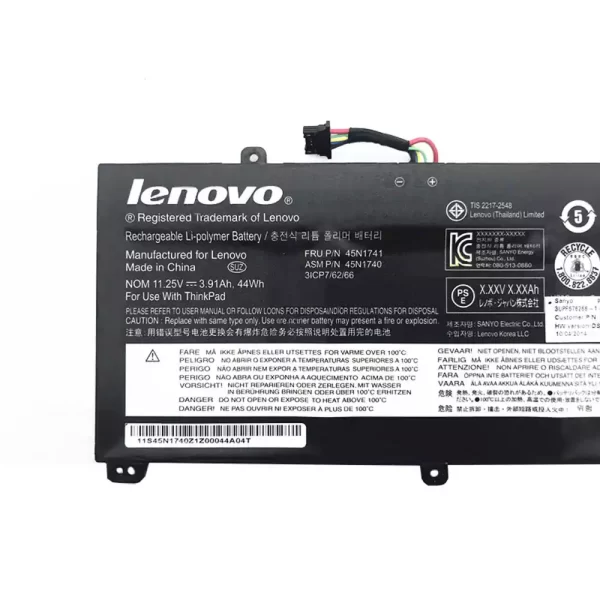 Batterie pour ordinateur portable LENOVO 45N1740 45N1741 – Image 3
