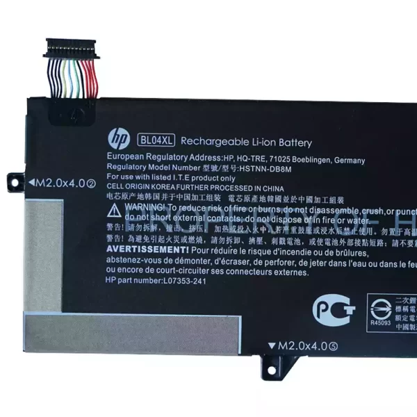 Batterie pour ordinateur portable HP HSTNN-DB8M,HSTNN-UB7N – Image 3