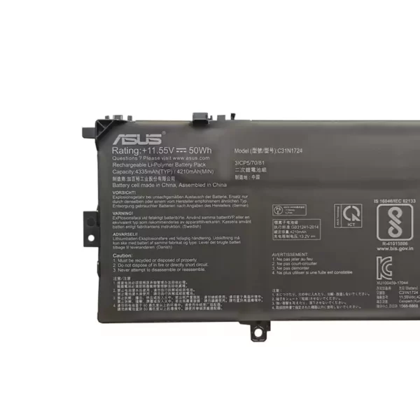 Batterie pour ordinateur portable ASUS C31N1724 – Image 3