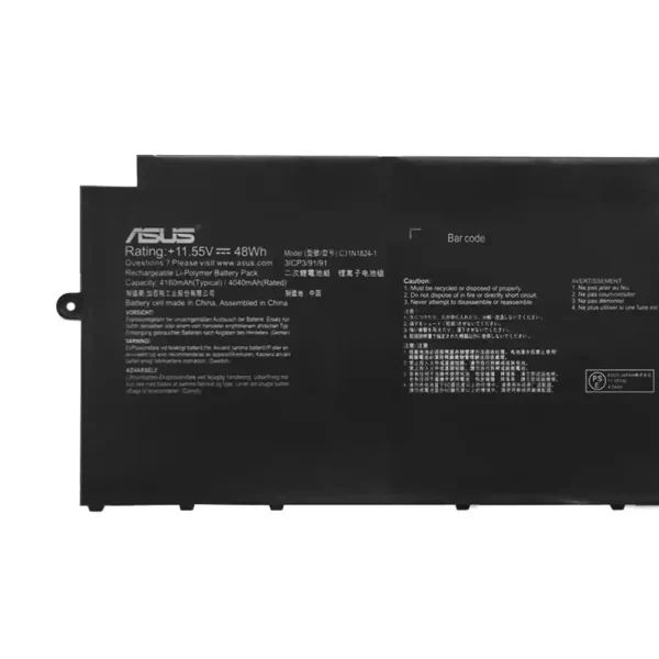 Batterie pour ordinateur portable ASUS C31N1824-1 – Image 3