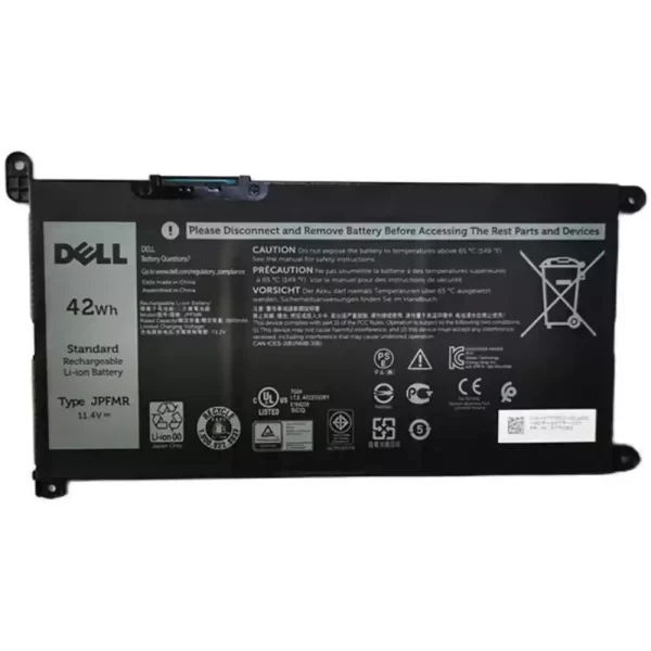 Batterie pour ordinateur portable DELL Inspiron 5488,Inspiron 5493,Inspiron 5593