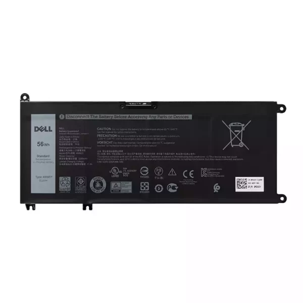 Batterie pour ordinateur portable DELL Inspiron 13 7353,Inspiron 13 7577,Inspiron 13 7778,Inspiron 13 7779