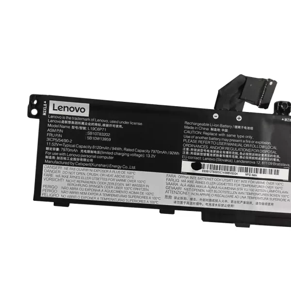 Batterie pour ordinateur portable LENOVO L19C6P71 L19L6P71 – Image 3