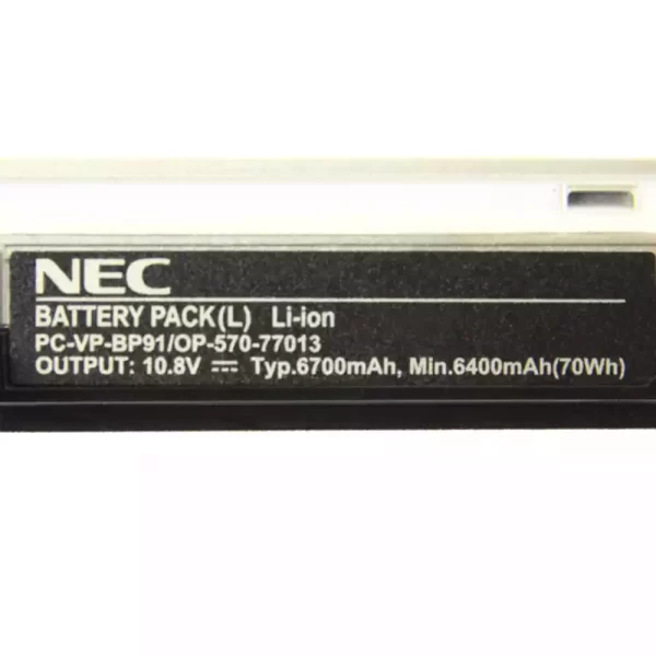 Batterie pour ordinateur portable NEC PC-VP-BP91 – Image 2