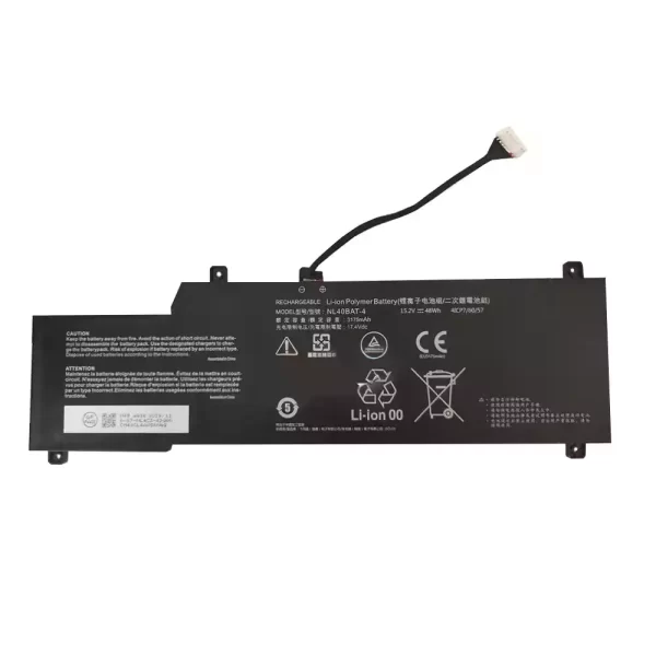 Batterie pour ordinateur portable CLEVO NL40BAT-4
