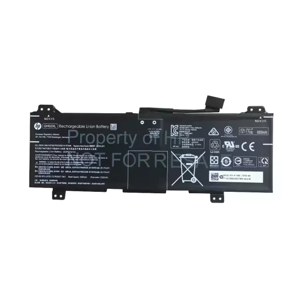 Batterie pour ordinateur portable HP GH02XL