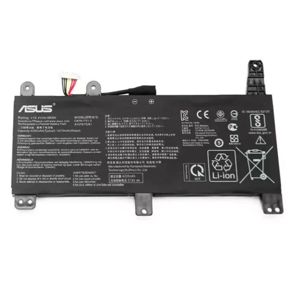 Batterie pour ordinateur portable ASUS C41N1731-2