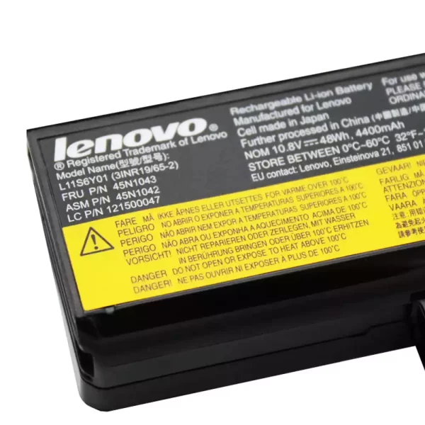 Batterie pour ordinateur portable LENOVO B485 B580 B585 B590 V480 E430 E435 E531 E49 G405 G580 G585 Y480 Y485 Z380 B480 V580 M490 – Image 3