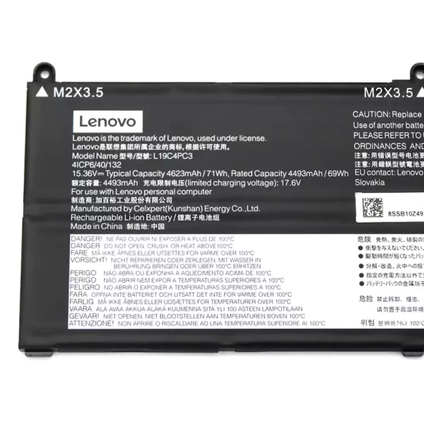 Batterie pour ordinateur portable LENOVO Legion R9000X 2021,Y9000X 2021,Legion 7-15IMH5 15ARH5 – Image 3