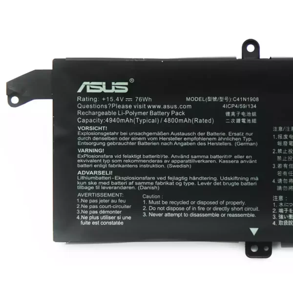 Batterie pour ordinateur portable ASUS C41N1908 – Image 3