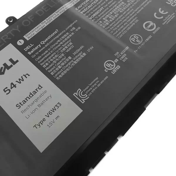 Batterie pour ordinateur portable DELL V6W33 – Image 3