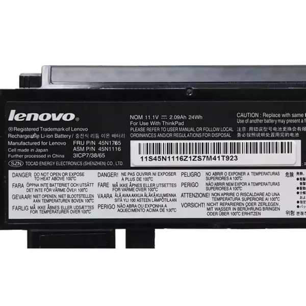 Batterie pour ordinateur portable LENOVO 45N1119 45N1118 45N1765 45N1116 X230S X240S – Image 3