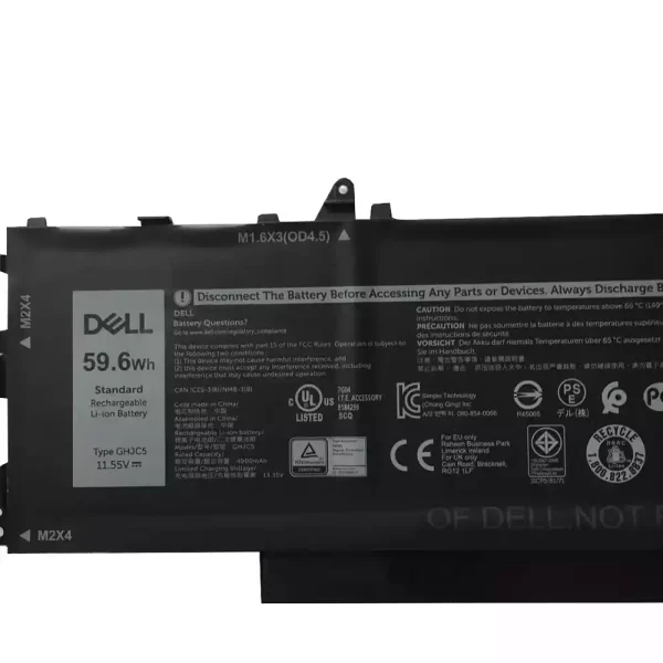 Batterie pour ordinateur portable DELL GHJC5,Latitude 9420 2-IN-1 – Image 3