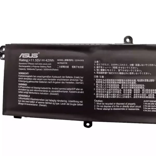 Batterie pour ordinateur portable ASUS C31N1915 – Image 2