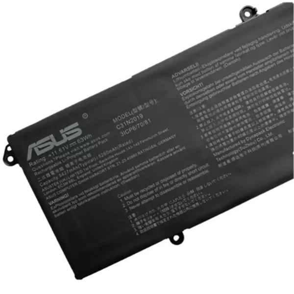 Batterie pour ordinateur portable ASUS C31N2019 C31N2019-01 – Image 3