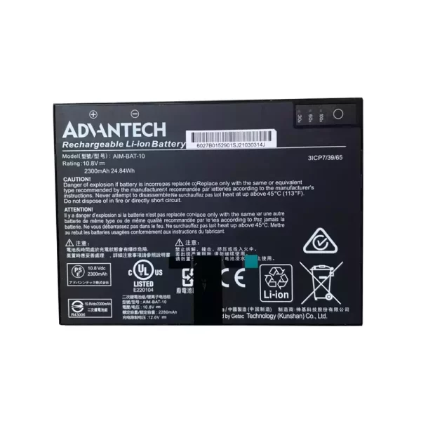 Batterie pour ordinateur portable Advantech AIM-BAT-10 AIM-68