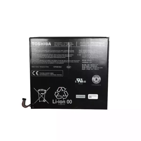 Batterie pour ordinateur portable Toshiba PA5237U-1BRS,DynaPad WT12PE