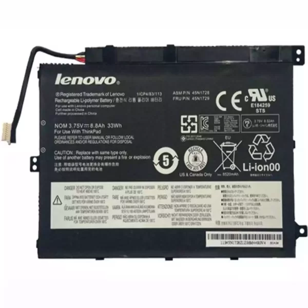 Batterie pour Tablette  LENOVO ThinkPad Tablet 10