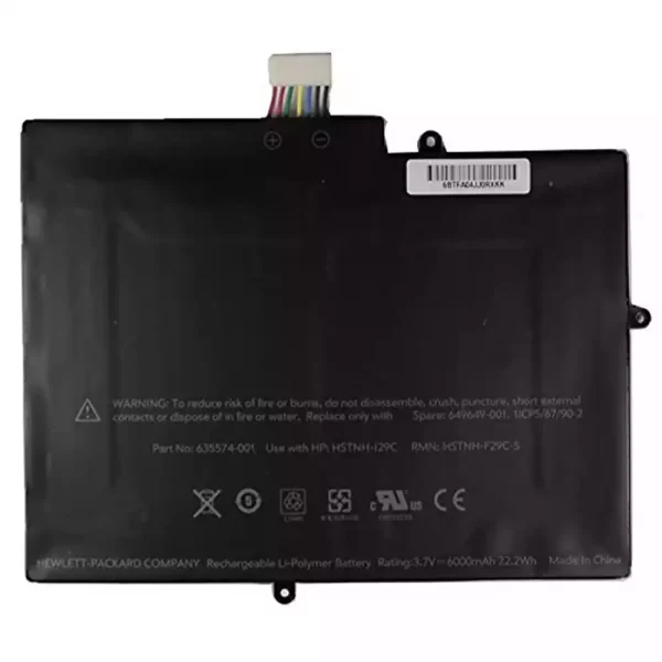 Batterie pour Tablette  HP HSTNH-I29C