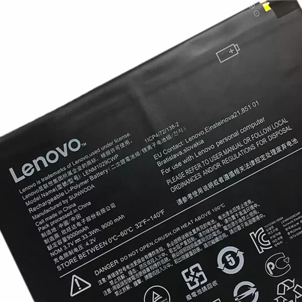 Batterie pour Tablette  LENOVO LENM1029CWP – Image 3