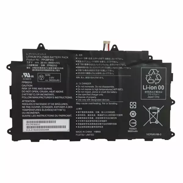 Batterie pour Tablette  FUJITSU FPCBP415,FPB0310