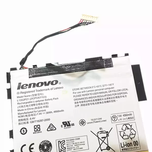 Batterie pour Tablette  LENOVO L13S2P21 – Image 3