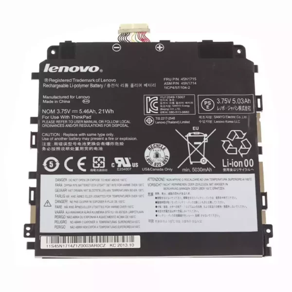 Batterie pour Tablette  LENOVO Thinkpad 8