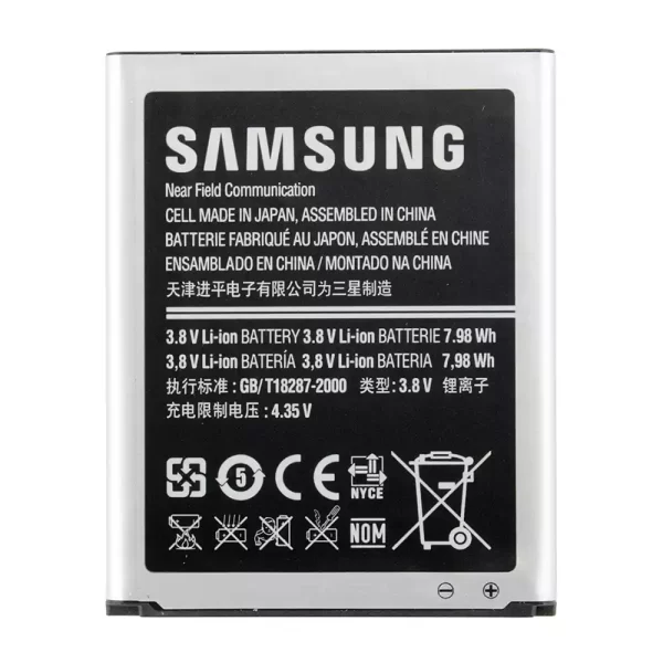 Batterie Interne EB-L1G6LLU,EB-L1G6LLA,EB-L1G6LLZ pour Samsung Galaxy S3, Galaxy S3 GT-I9300,GT-I9305 LTE,Galaxy S3 Neo,I535,T999,I747,L710,R530