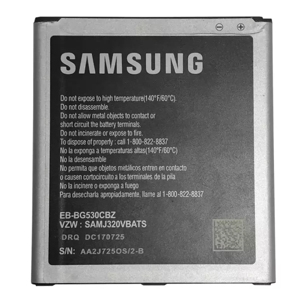 Batterie Interne EB-BG530CBU EB-BG530CBZ pour SAMSUNG Galaxy Grand Prime SM-G530