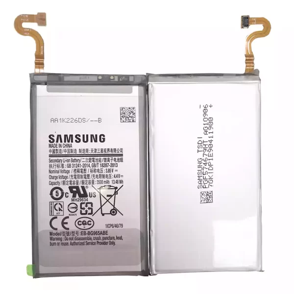 Batterie Interne EB-BG965ABA,EB-BG965ABE pour Samsung Galaxy S9+ plus