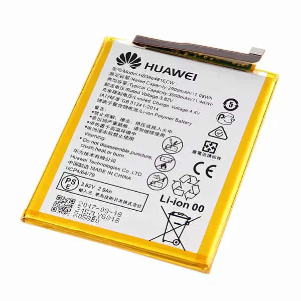 Batterie Interne HB366481ECW pour Huawei P9,P10 lite,G9,G9 lite,Honor 8,Honor 5c,nova 3e – Image 3