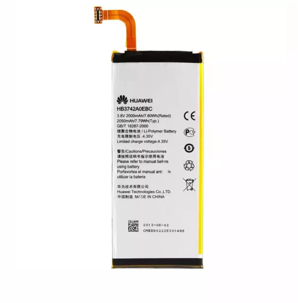 Batterie Interne HB3742A0EBC pour Huawei P6,G6,G620,C8817E