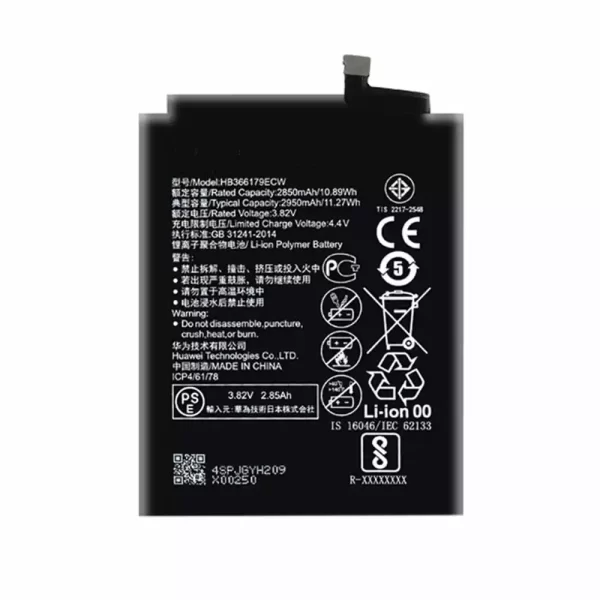 Batterie Interne HB366179ECE pour Huawei Nova 2