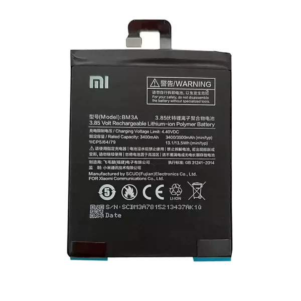 Batterie Interne BM3A pour Xiaomi Mi Note 3