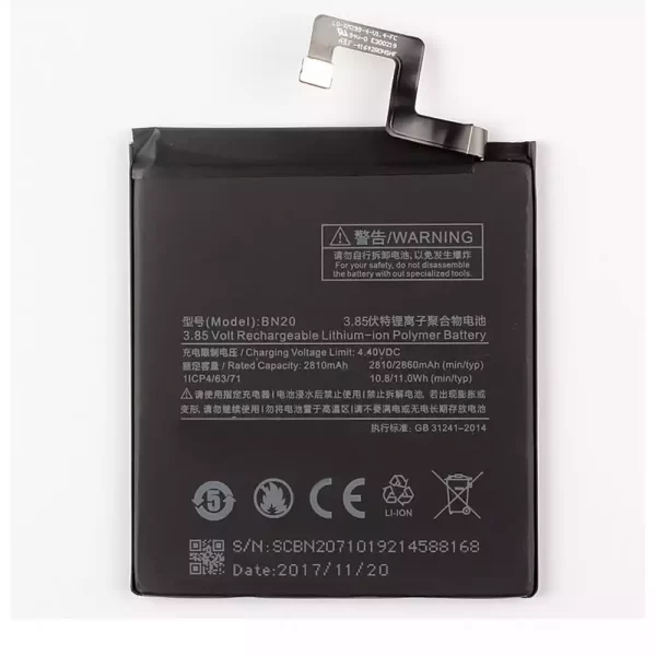 Batterie Interne BN20 pour Xiaomi Mi 5C