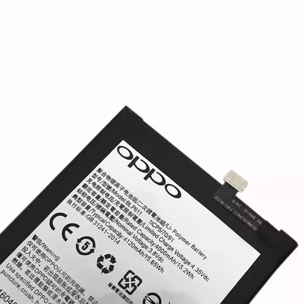 Batterie Interne BLP611 pour OPPO R9 Plus – Image 2