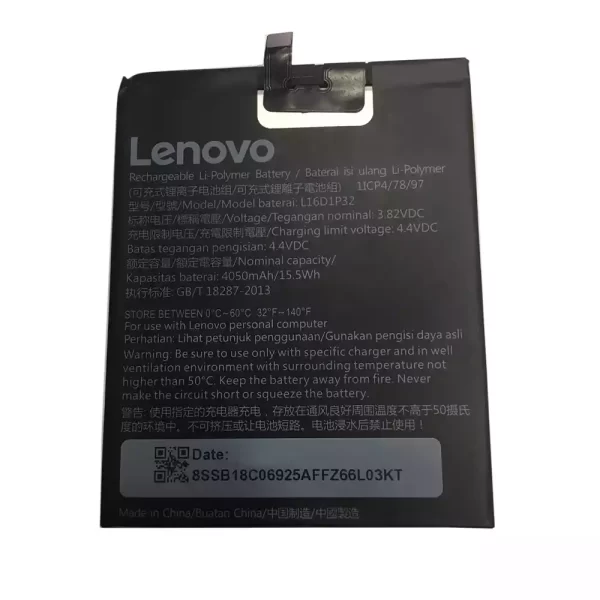 Batterie Interne L16D1P32 pour LENOVO PHAB2 PLUS