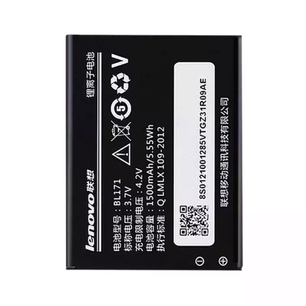 Batterie Interne BL171 pour LENOVO A356,A368,A370e,A376,A60,A65,A390T