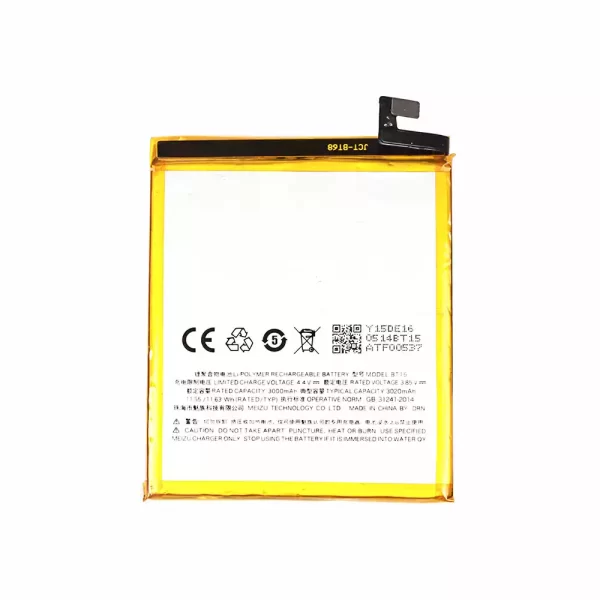 Batterie Interne BT15 pour MEIZU Noblue 3,3S