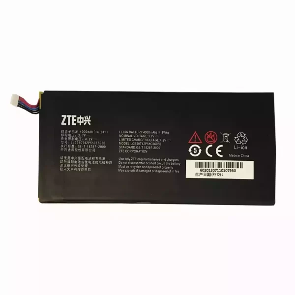 Batterie Interne Li3740T42P5hC66050 pour ZTE T98